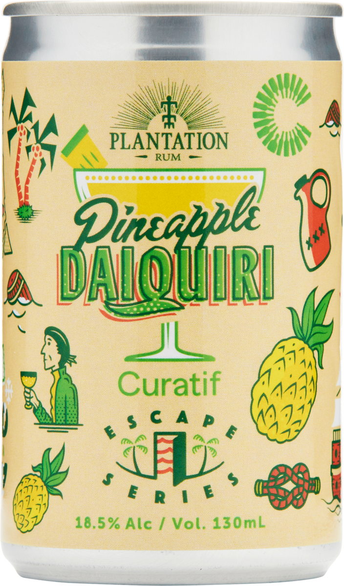 Curatif Pineapple Daiquiri, 4 Pack
