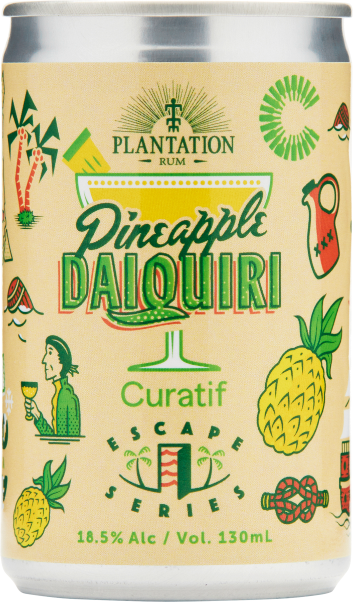 Curatif Pineapple Daiquiri, 4 Pack getgrapeful